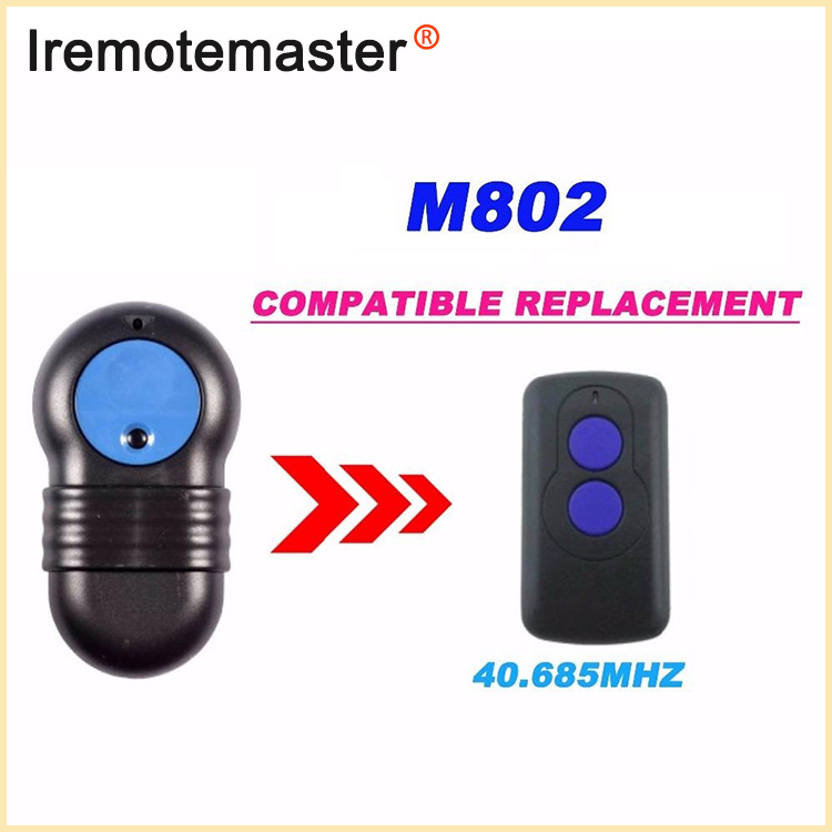 Για τηλεχειριστήριο M802 Blue Garage Door Remote Prolift 230T/430R